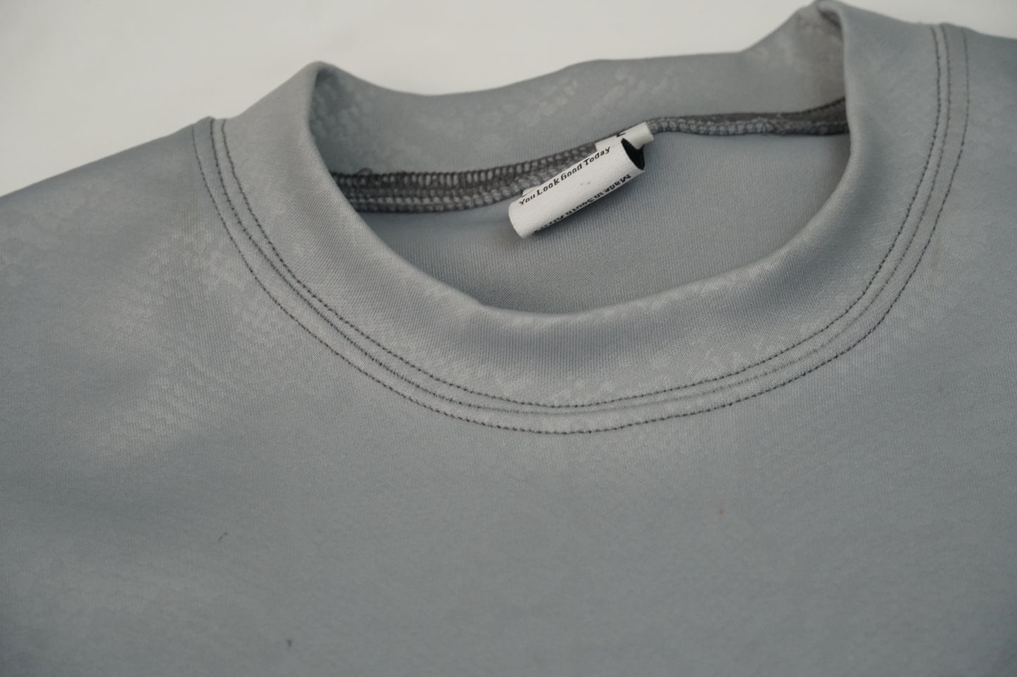 Embossed Snake Oversized Top