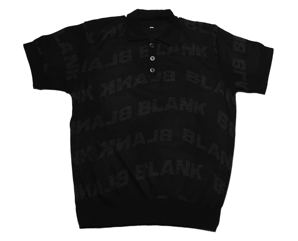Blank Knitted Golf Shirt