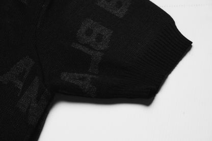 Blank Knitted Golf Shirt