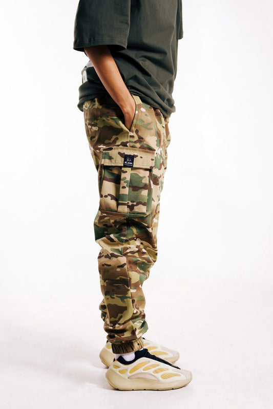 Blank Camouflage Cargo Pants