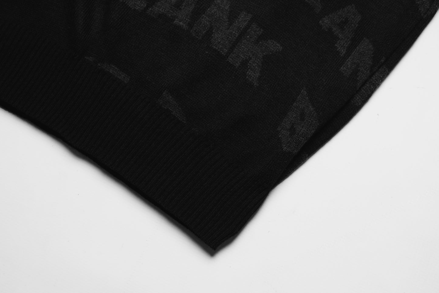 Blank Knitted Golf Shirt