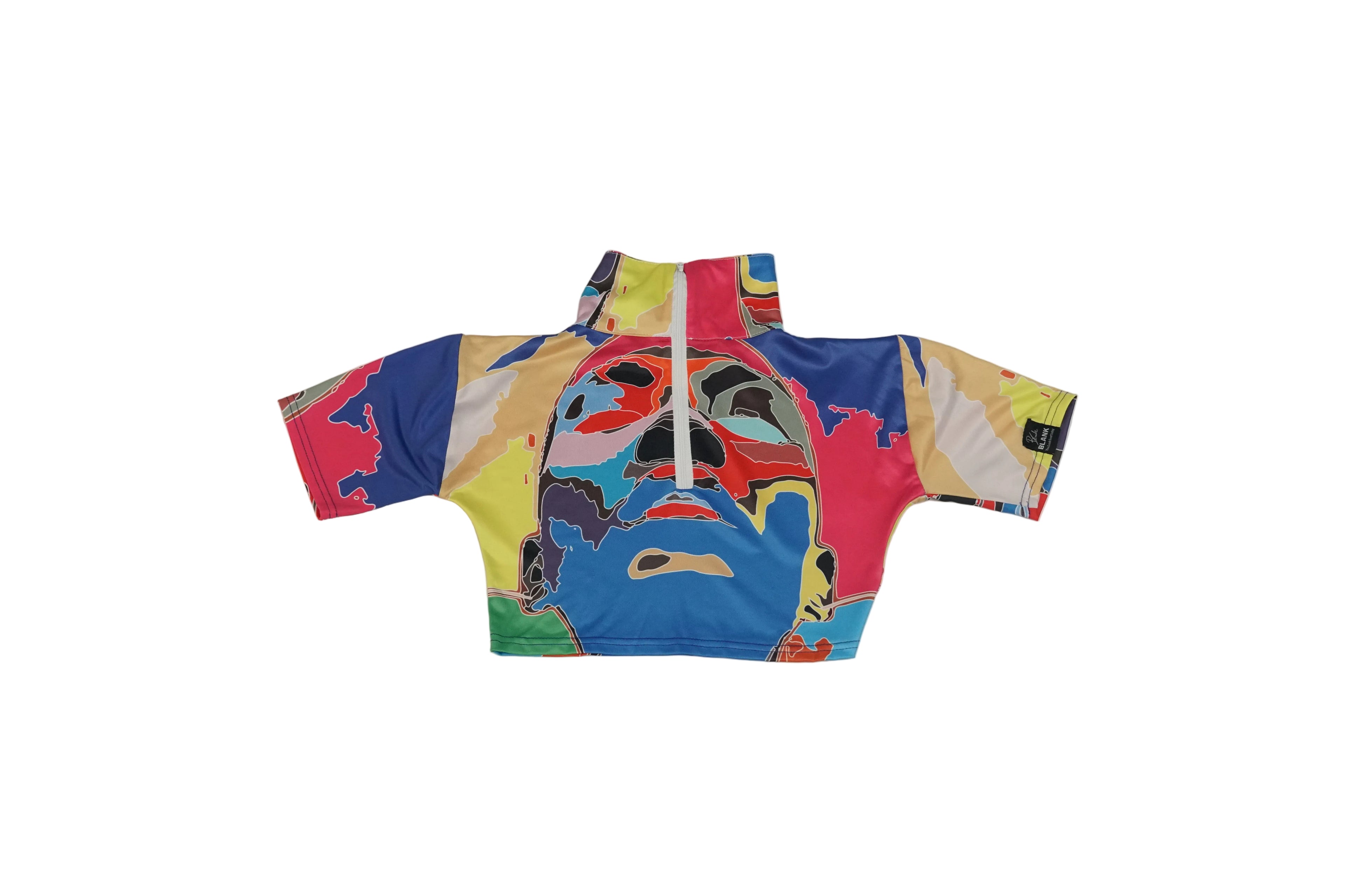Walking Art Crop Top