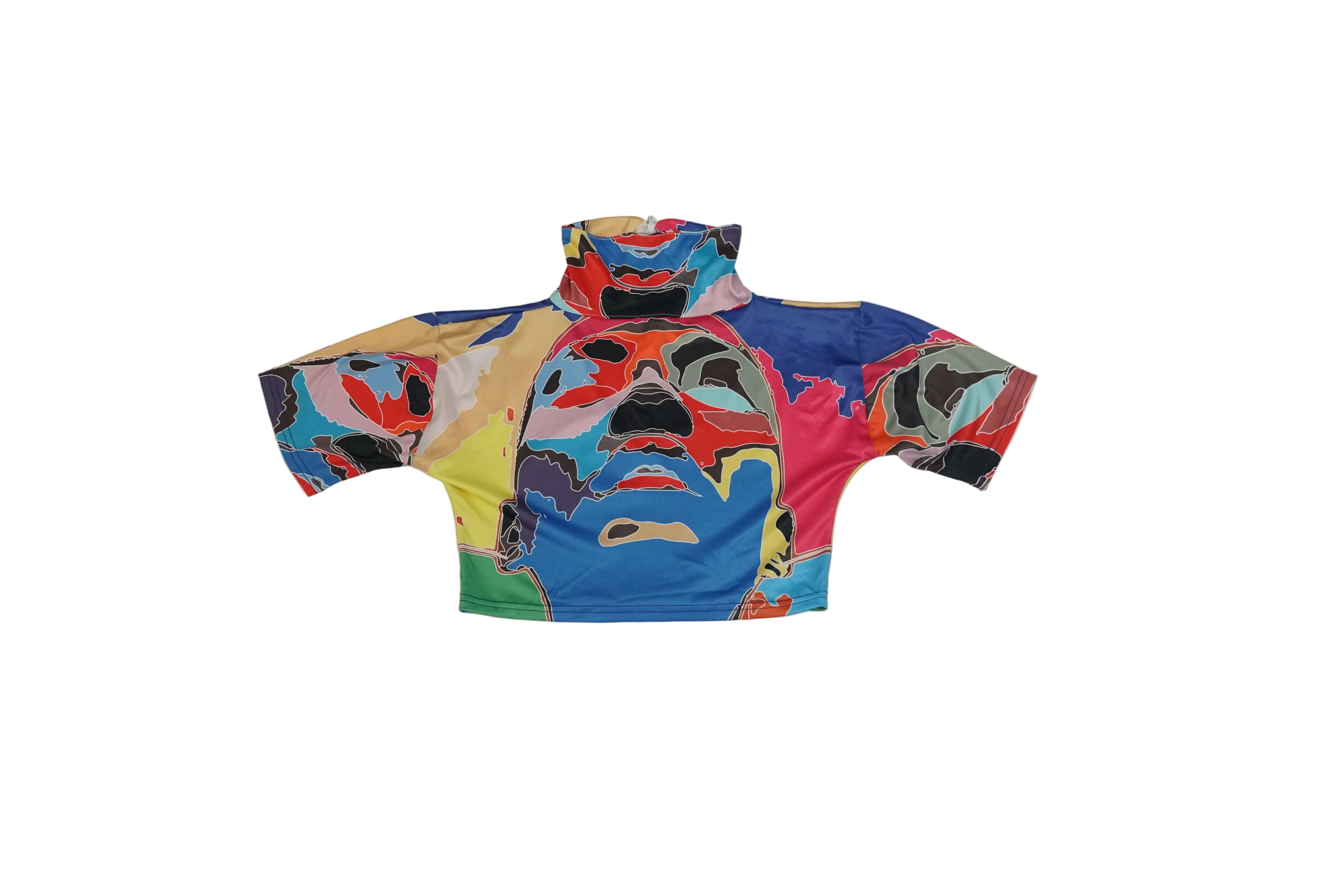Walking Art Crop Top