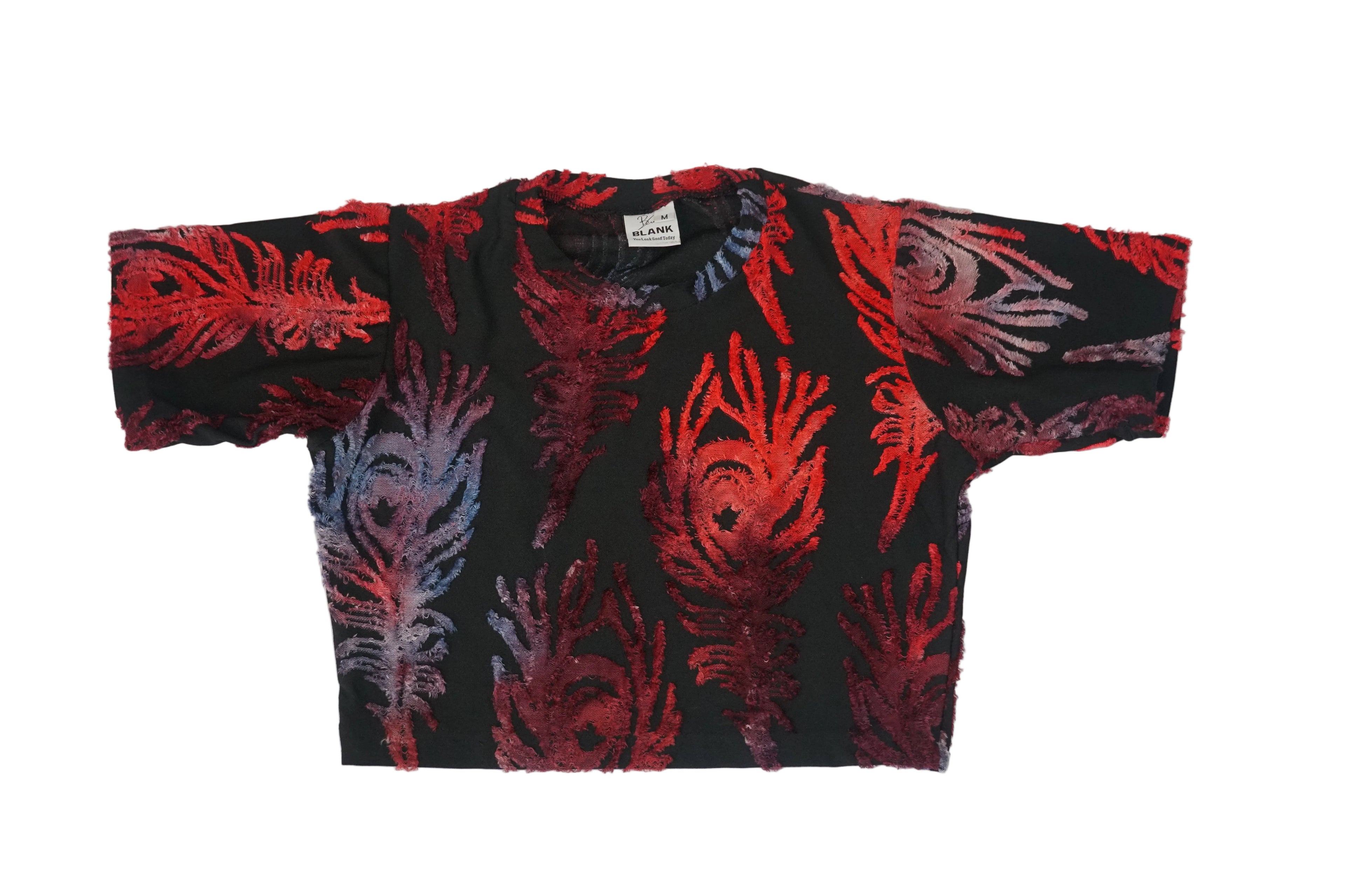 Jacquard Crop-Top