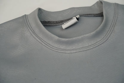Embossed Snake Oversized Top