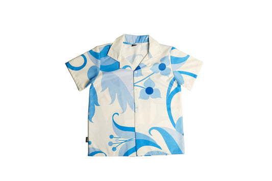 Off White Floral Shirt